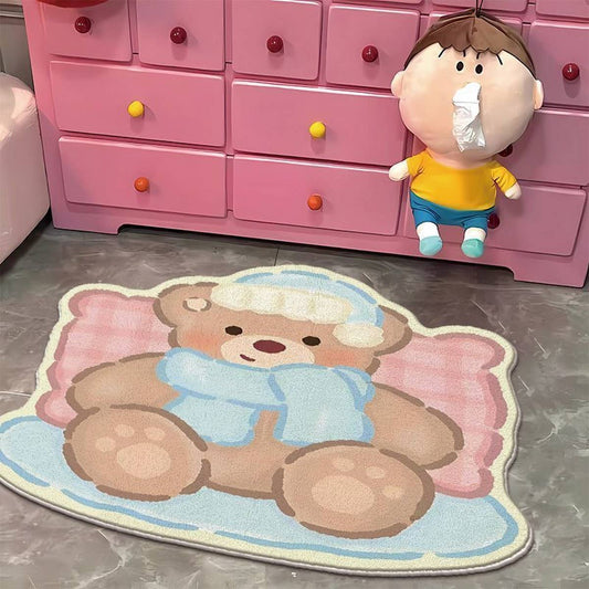Soft Cake Floor Mat, Bedroom Bathroom Decor Rug_CWMM7507