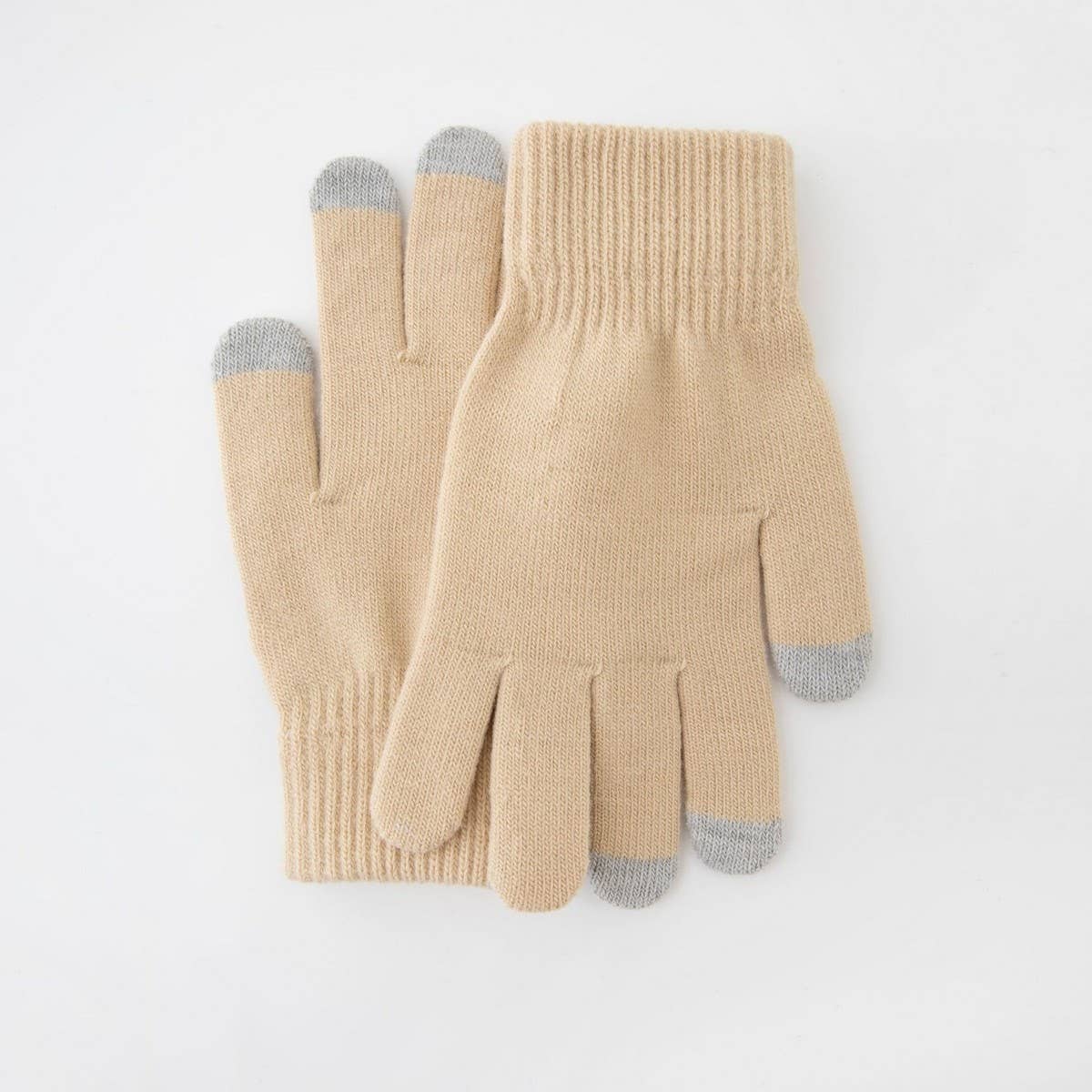 KNITTED TOUCHSCREEN GLOVES FOR WARM WINTER_CWAG0150