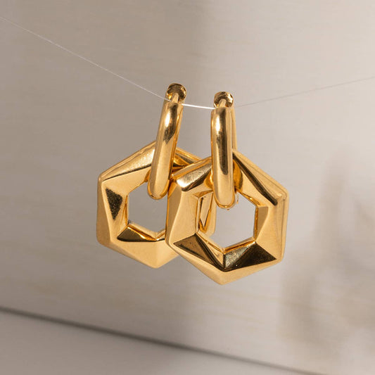 WOMEN FASHION SQUARE EARRINGS_CWAHA0892