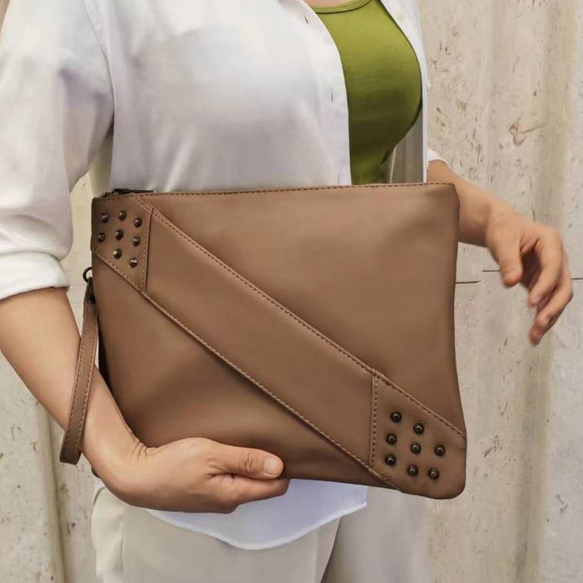 MOTORCYCLE PUNK STYLE HANDBAG_CWAB1377