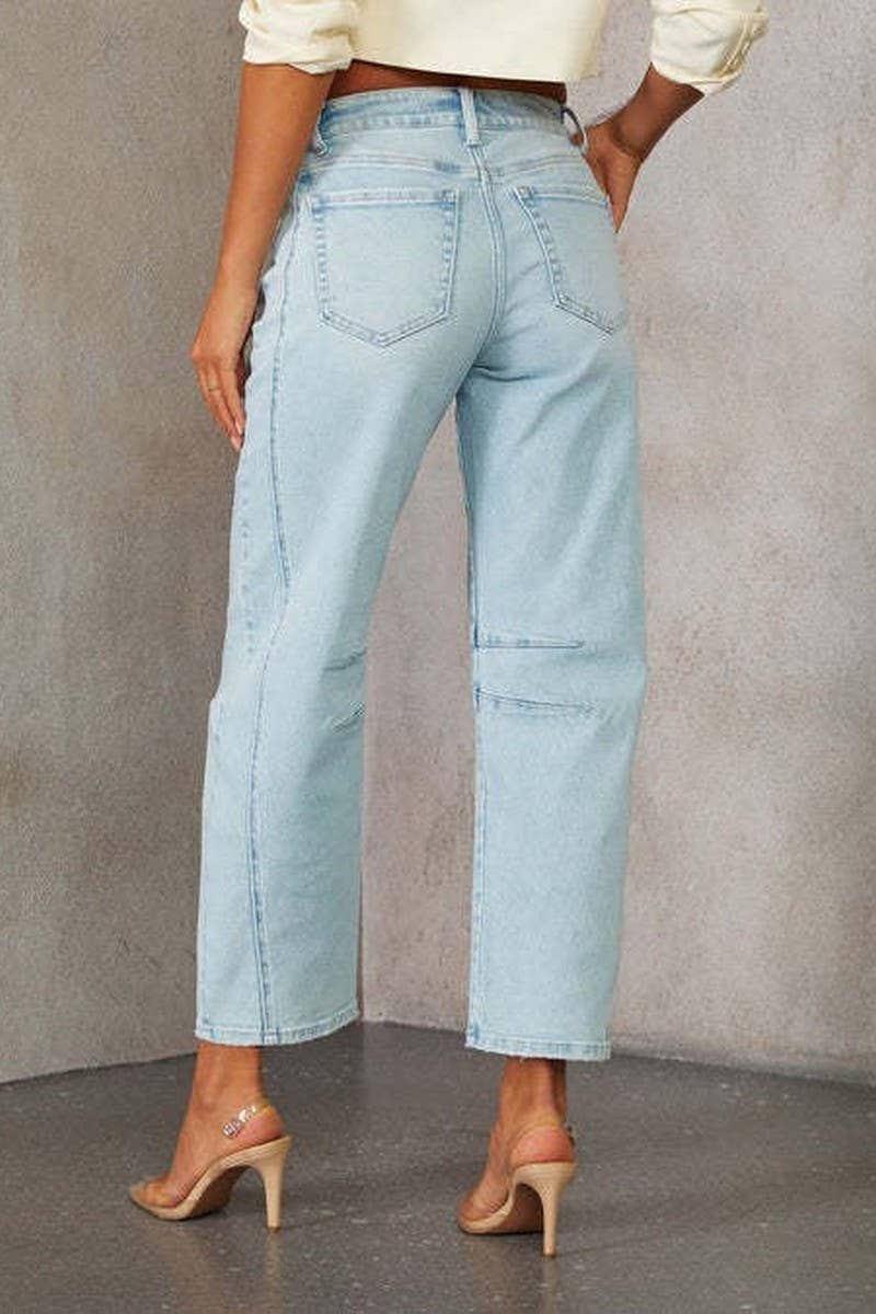 CWJP0597_WASHED MID-RISE LOOSE STRAIGHT LEG JEANS