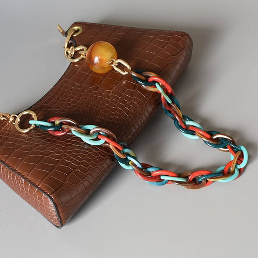 15.7" Acrylic Handbag Chain Phone&Bag Strap_CWMM5064