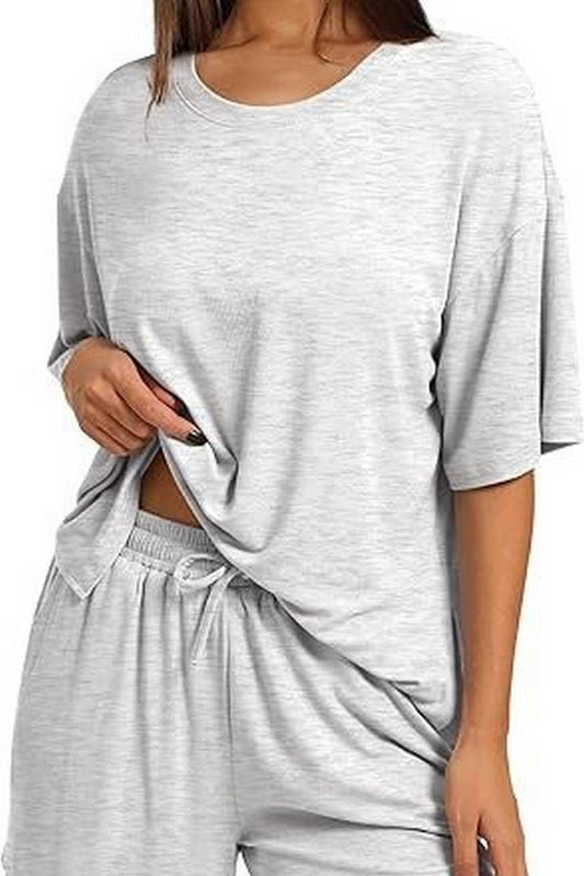 CWSJB00029_2025 SUMMER CASUAL SOLID COLOR SHORTS SET