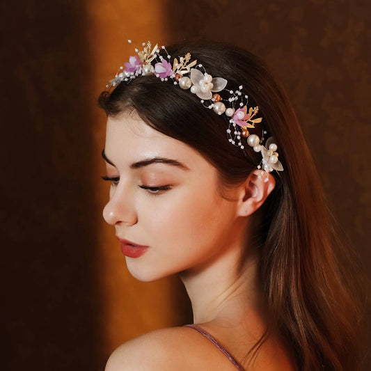 VINTAGE PEARL BRIDAL HAIR ACCESSORIES