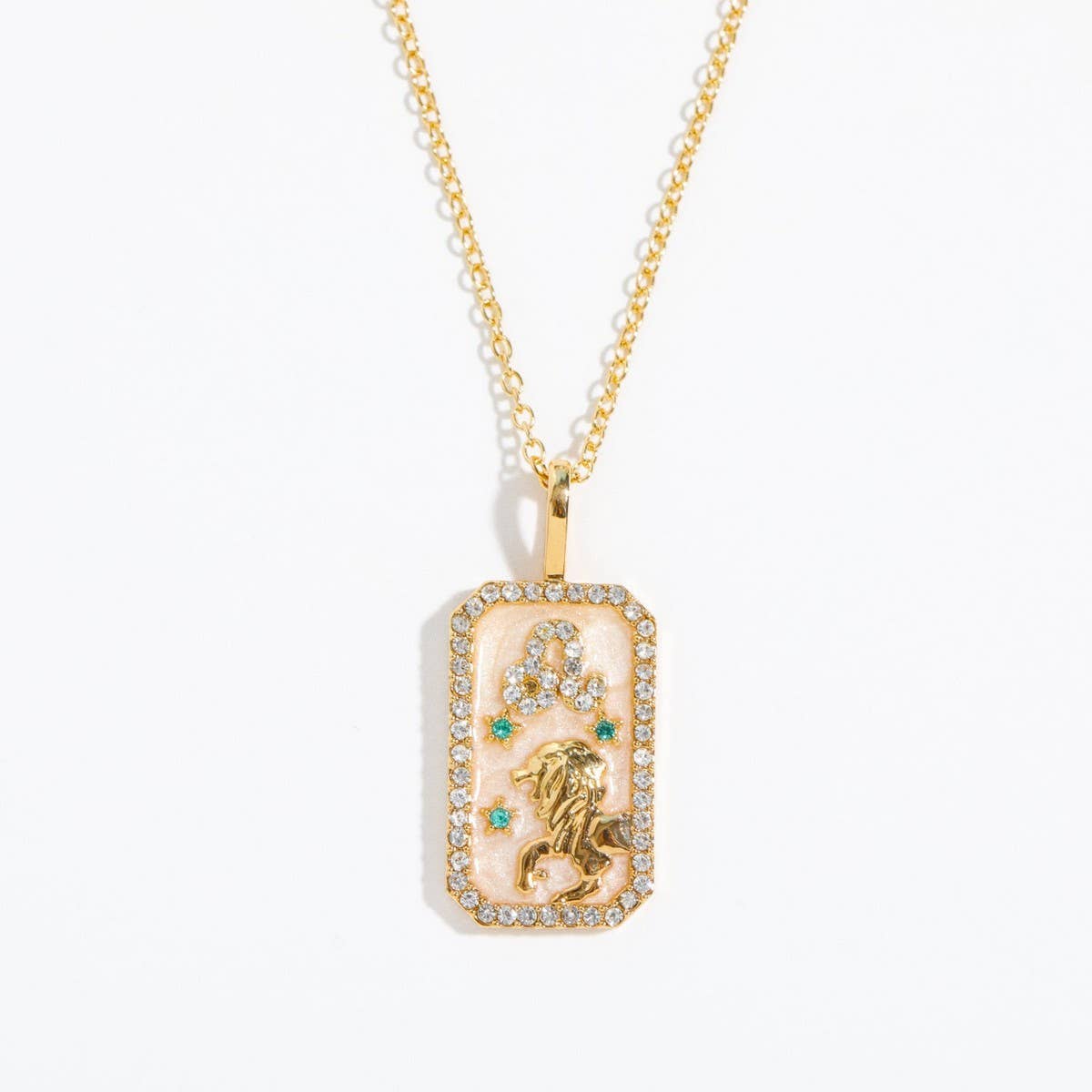 NEW CREATIVE 12 CONSTELLATIONS ZIRCON NECKLACE