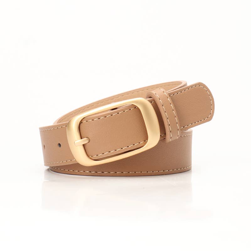 Minimalist and high-end needle-buckle belt