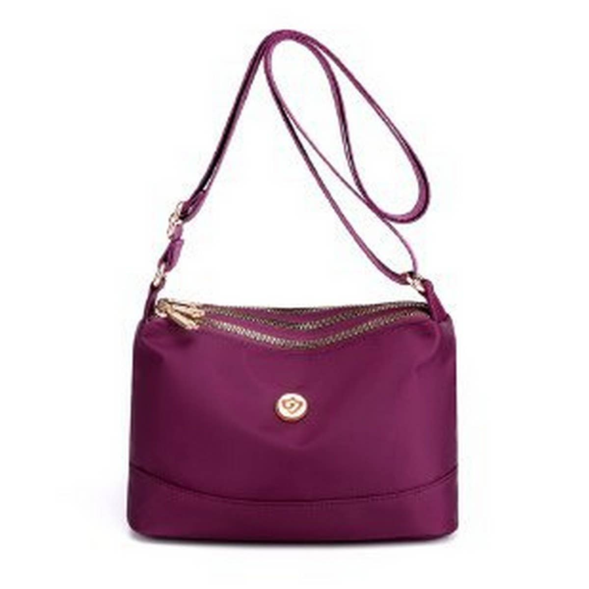 NYLON CLOTH CASUAL SHOULDER MESSENGER BAG_CWAB3532