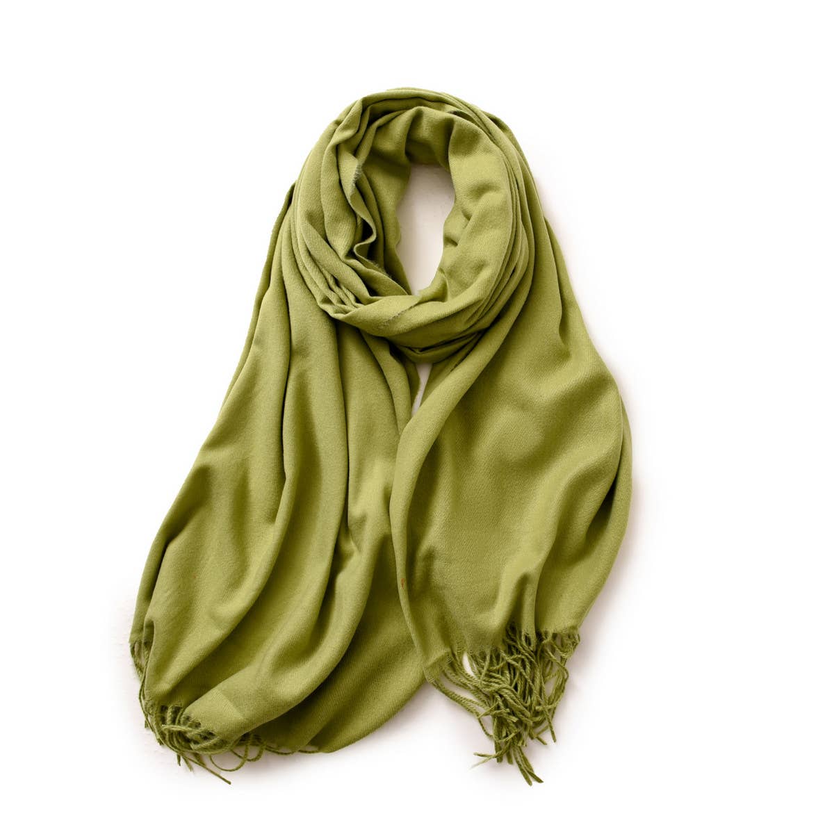 Winter Scarf Shawl - Soft Warm Fringe Design