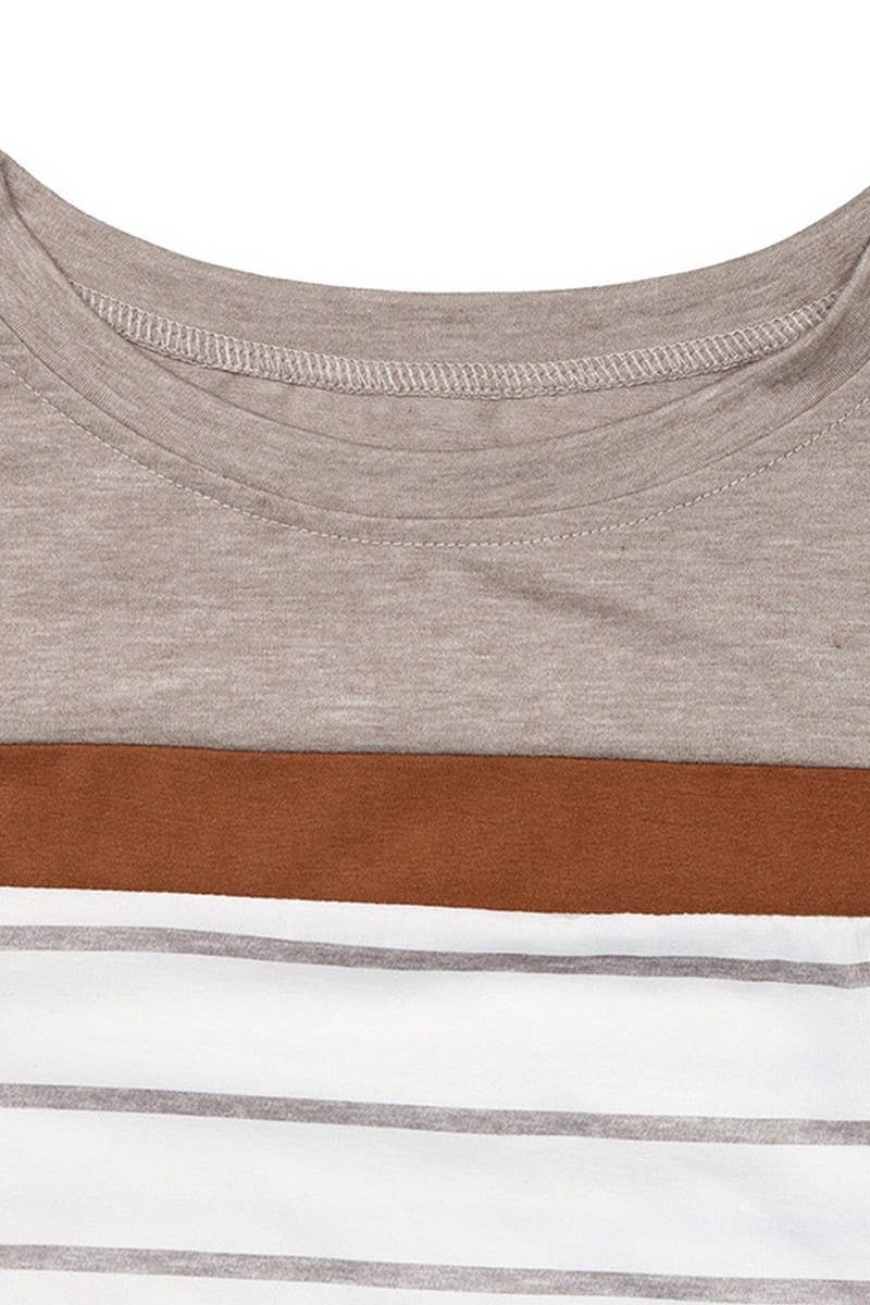 CWTBLL4033_VINTAGE CASUAL STRIPED LONG SLEEVE TEE