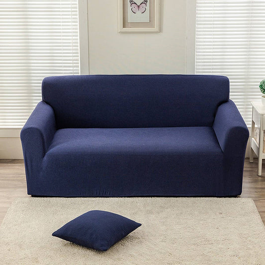 Waterproof Waffle Plush Sofa Cover, Full Wrap