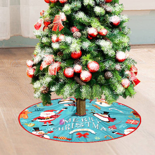 CWMM9409_CREATIVE PRINTED CHRISTMAS TREE BASE ORNAMENTS