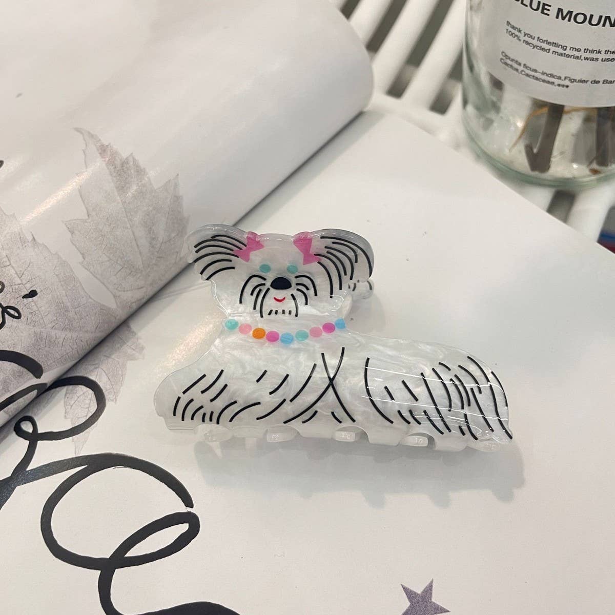 CWAHA4455_NEW CARTOON DOPAMINE ANGEL WINGS SHARK CLIP