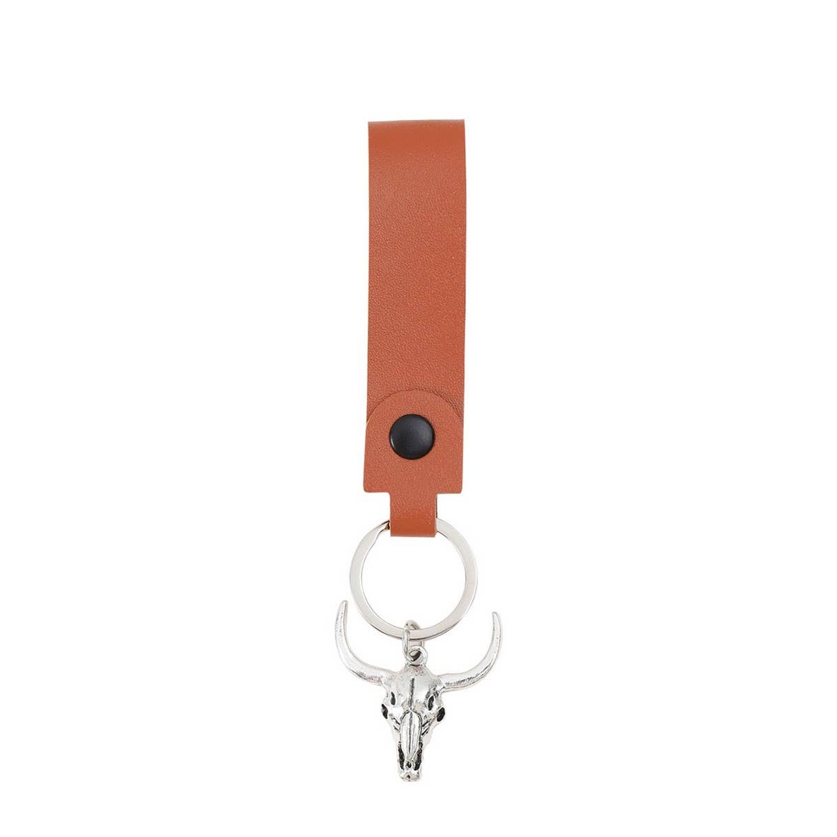 VINTAGE LEATHER KEYCHAIN