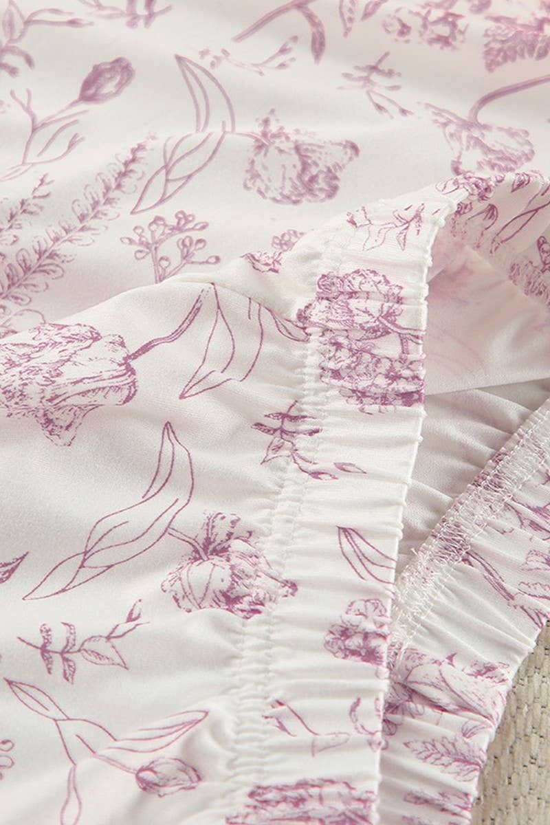 CWSPJ0318_SUSPENDER CARDIGAN LONG SLEEVE SHORTS PAJAMA SET