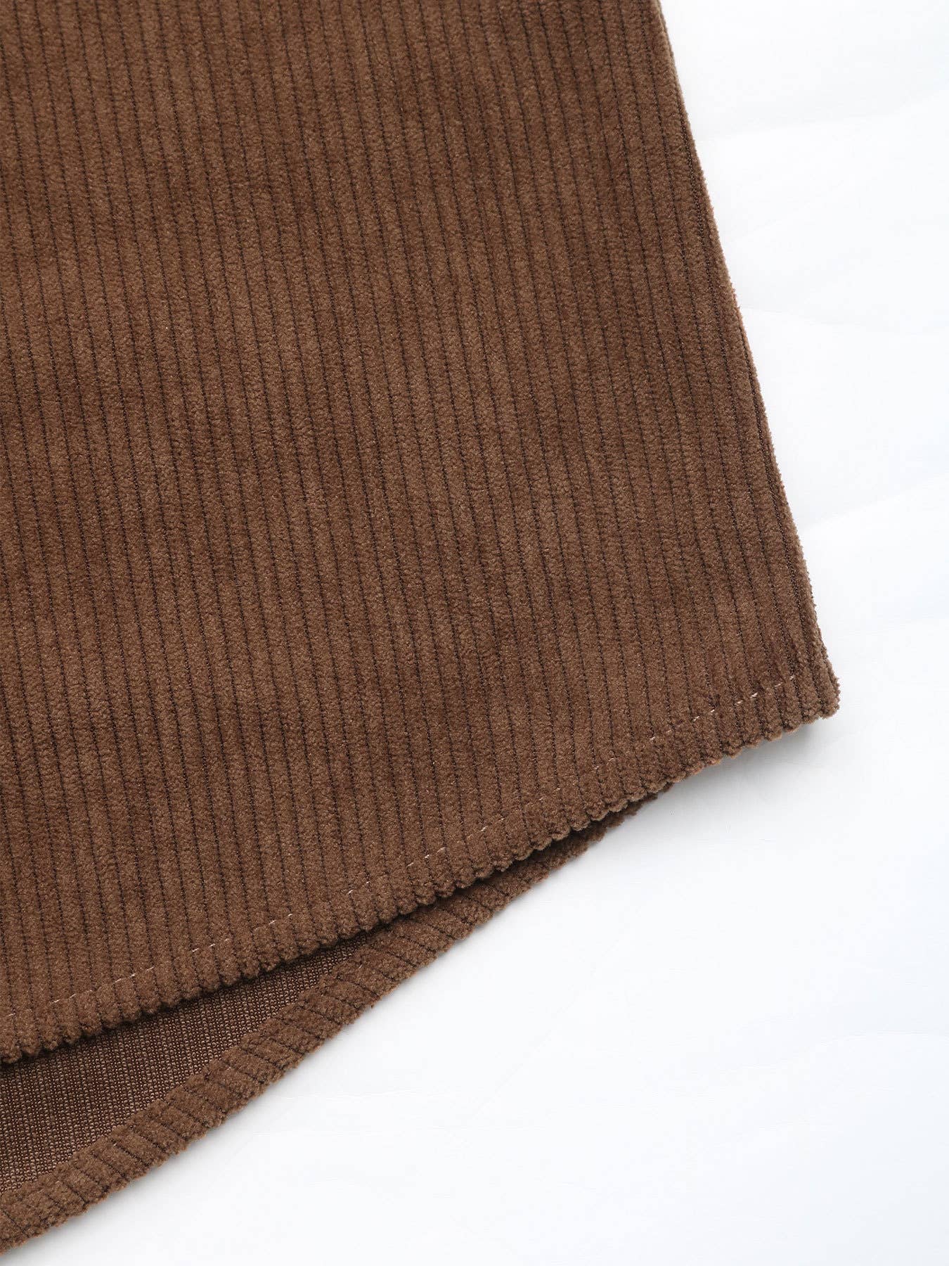 Color-blocking single-breasted lapel shirt