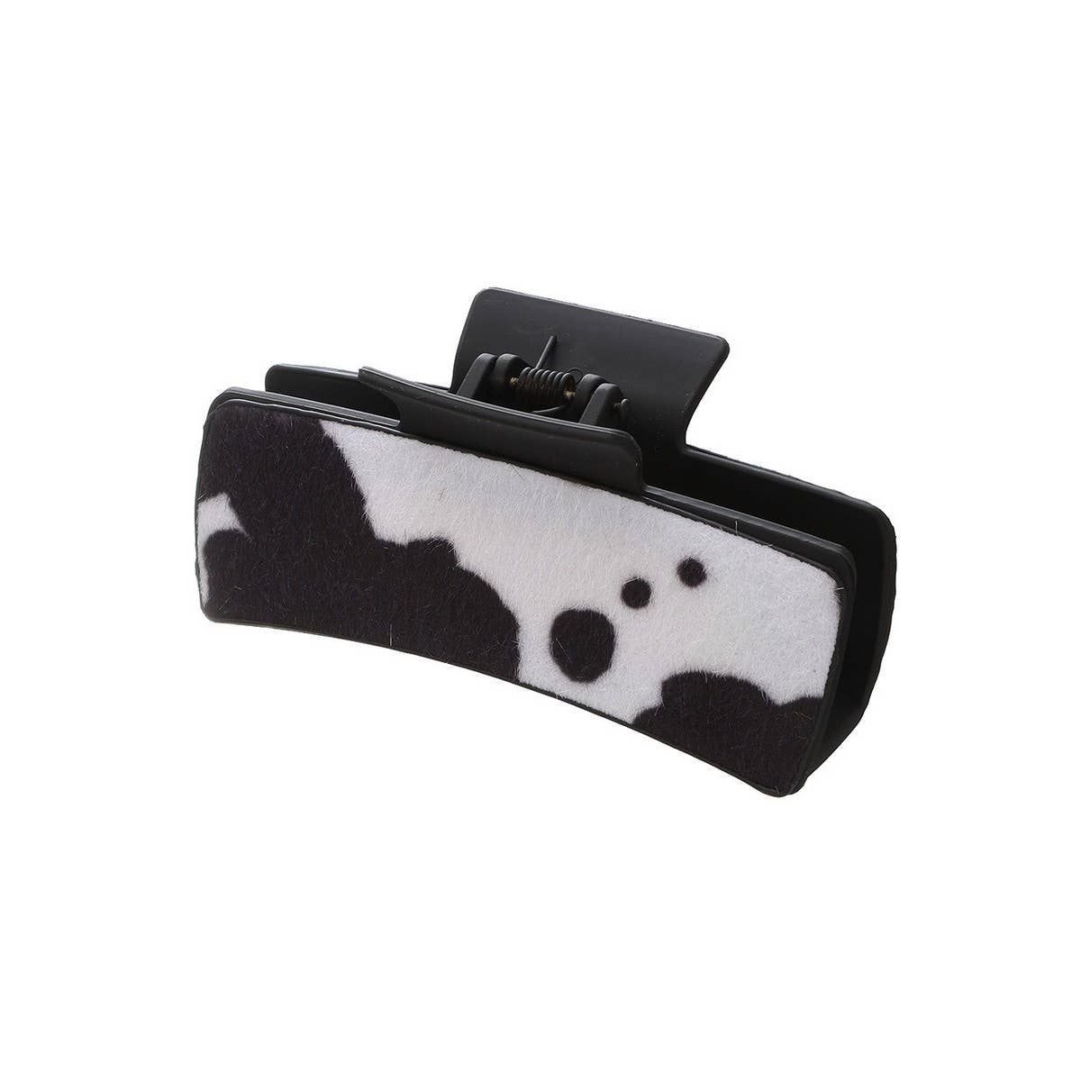 Western Cowgrain Leather Hair Clip Grab Clip_CWAHA0590