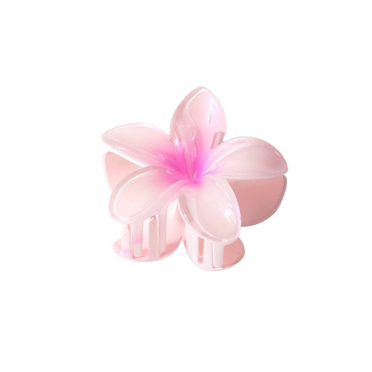 Pearl Gradient Large Egg Flower Hair Claw Clip_CWMM4984