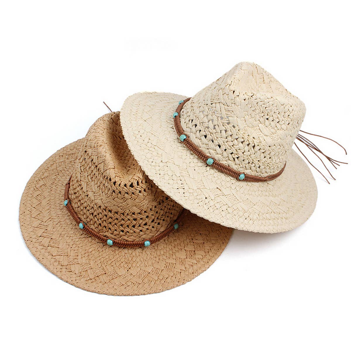 NEW SUNSHADE HAND-KNITTED PANAMA HAT_CWAH1194