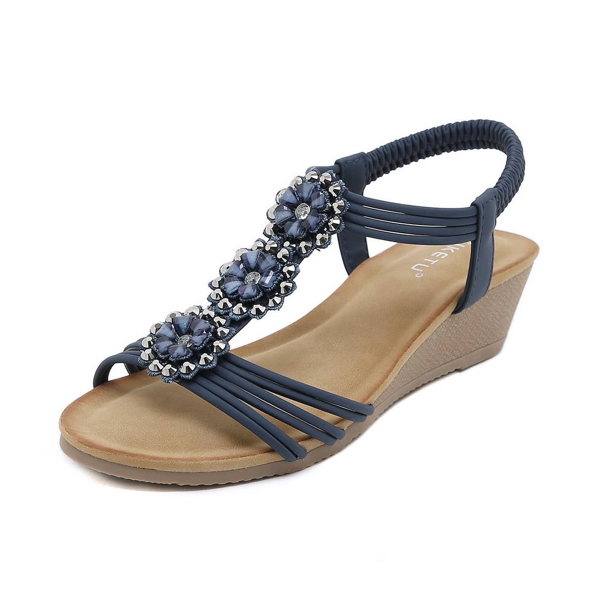BOHEMIAN FLORAL RHINESTONE HIGH HEELED SANDALS_CWSHS0538