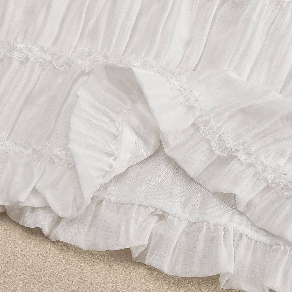 Backless pleated short, personalized dress