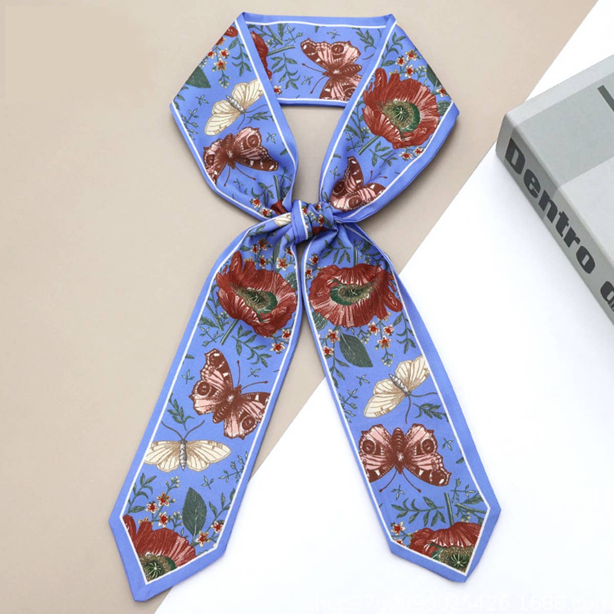 Long Ribbon Scarf for Hair, Bag, or Gift Wrapping