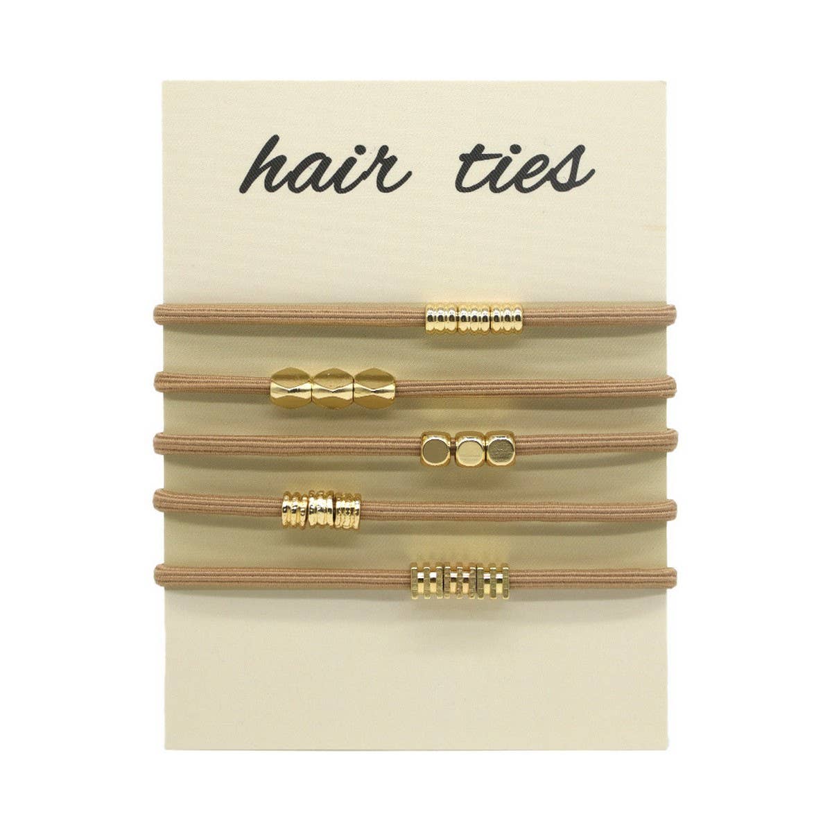 BRAIDED BOHEMIAN CARD HOLDER HAIR SCRUNCHIES_CWAHA2712