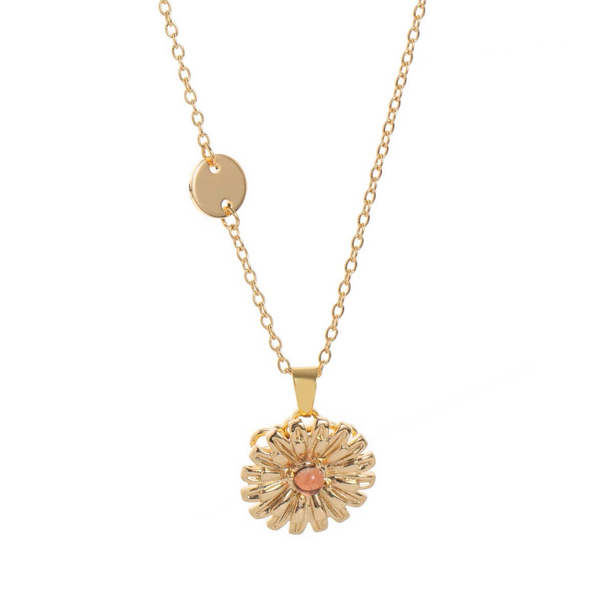 Spinning December Flower Necklace ??Lucky Bloom_CWMM6969