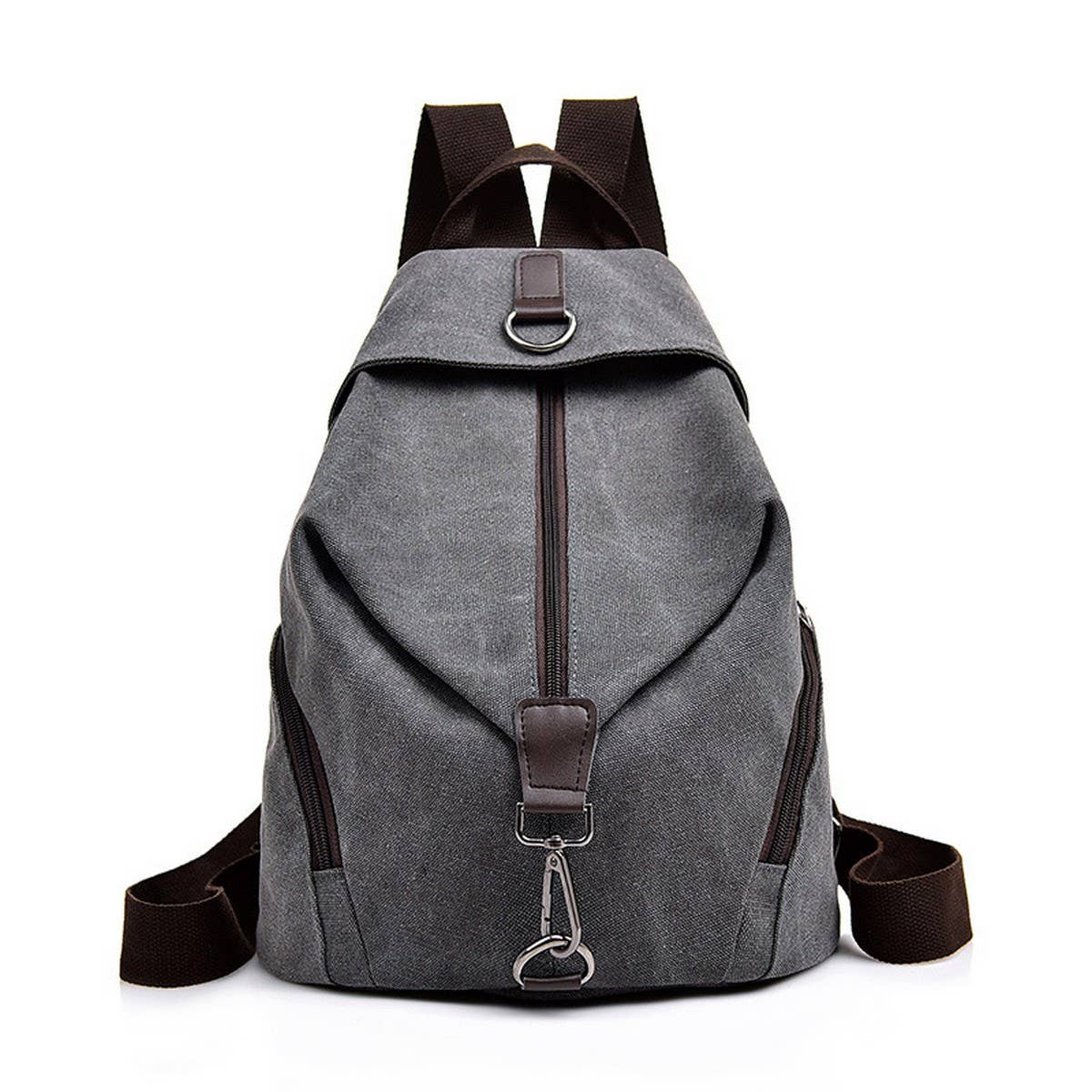 VINTAGE BACK-TO-SCHOOL CASUAL TRAVEL CANVAS BAG_CWAB2211