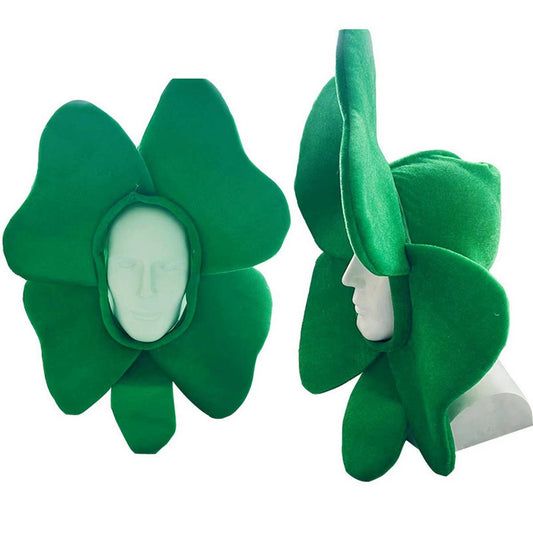 CWMM9610_IRISH FESTIVAL FOUR LEAF CLOVER CREATIVE HEADDRESS