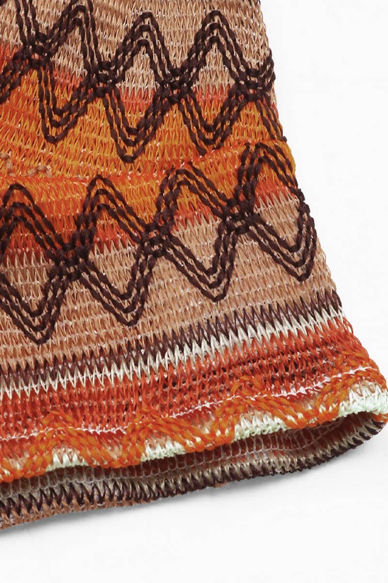 CWTHT0214_SUMMER SEXY GEOMETRIC STRIPED HALTER TOP