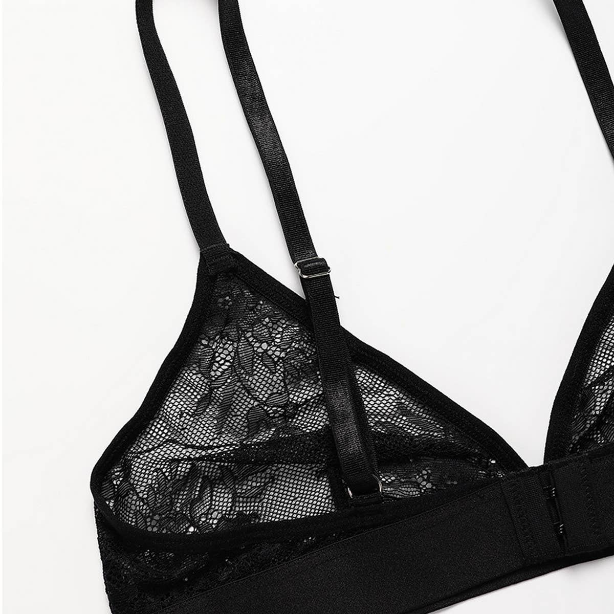 WOMEN LACE ADJUSTABLE BRIEFS BRA SET