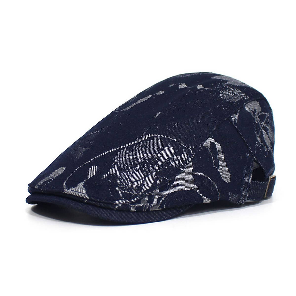 NEW STYLE PRINTED AND DYED TOURIST BERET_CWAB2918