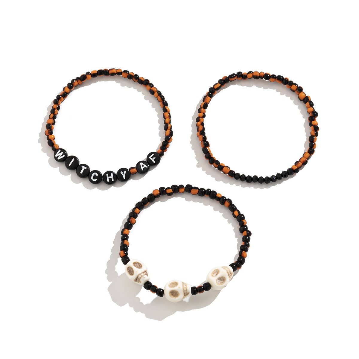 RETRO SWEET COOL STRETCH BEADED BRACELET