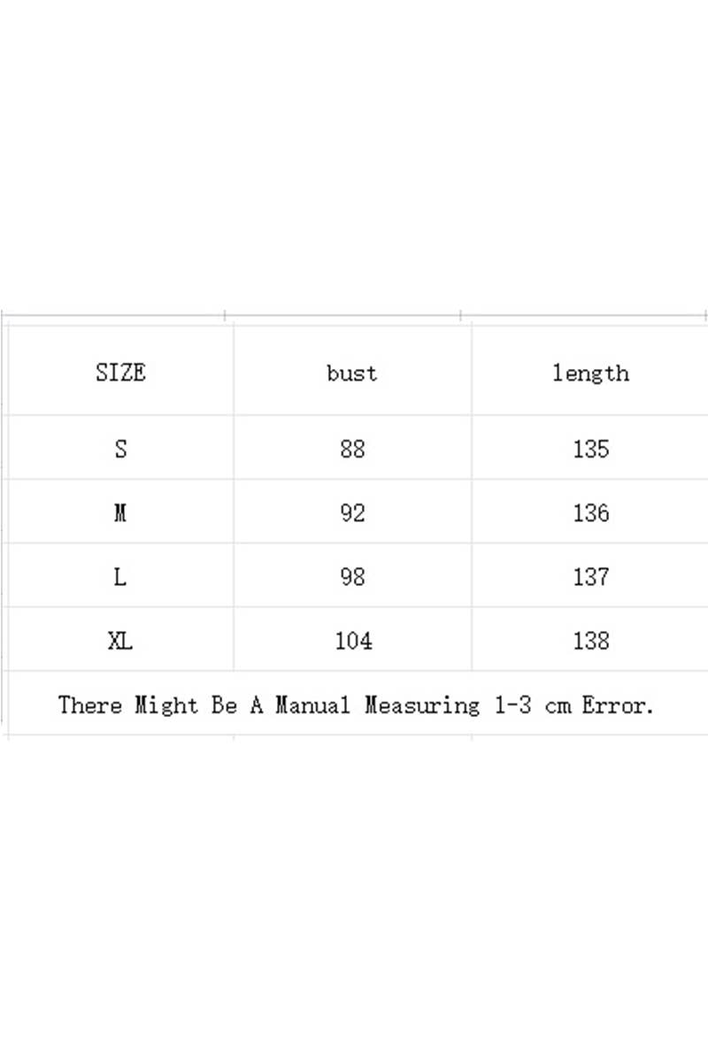 CWDHL0989_NEW SUMMER V-NECK LONG SKIRT WITH SLINGS