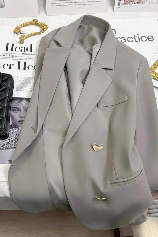 CWOBL0138_SOLID COLOR METAL BUTTON LAPEL COMMUTER SUIT