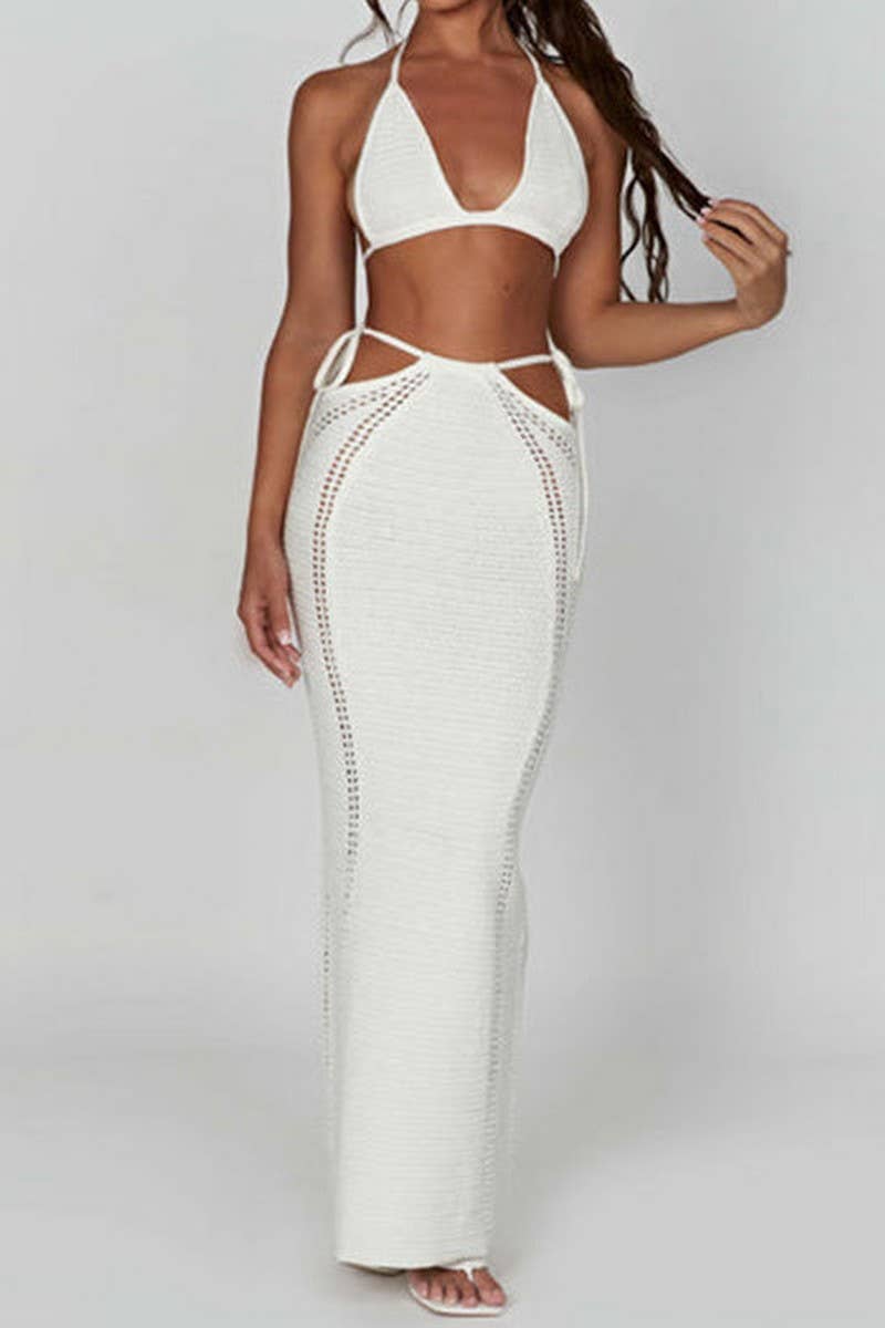 CWSTB1647_BACKLESS STRAPPY VEST HIGH WAIST SKIRT SUIT