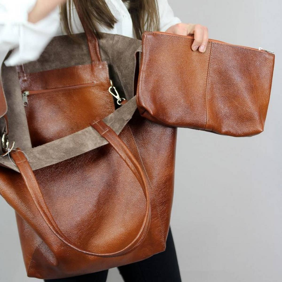 WOMEN ONE-SHOULDER PORTABLE TOTE BAG_CWAB0918