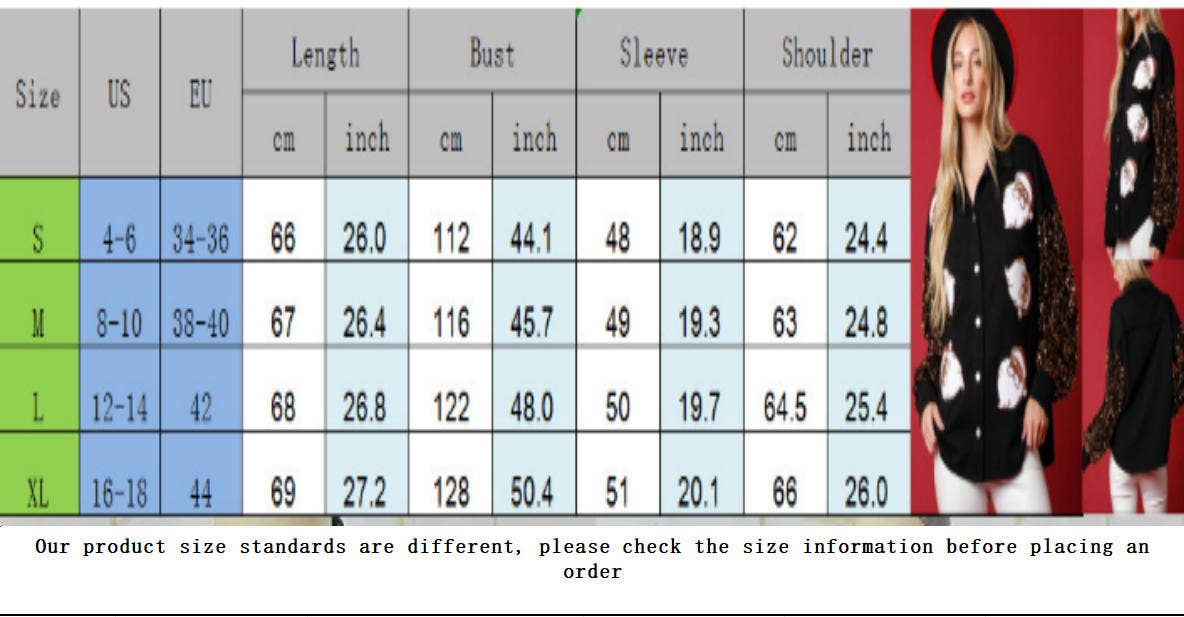 CWOCO00229_CHRISTMAS SANTA CORDUROY SEQUIN SLEEVE COAT