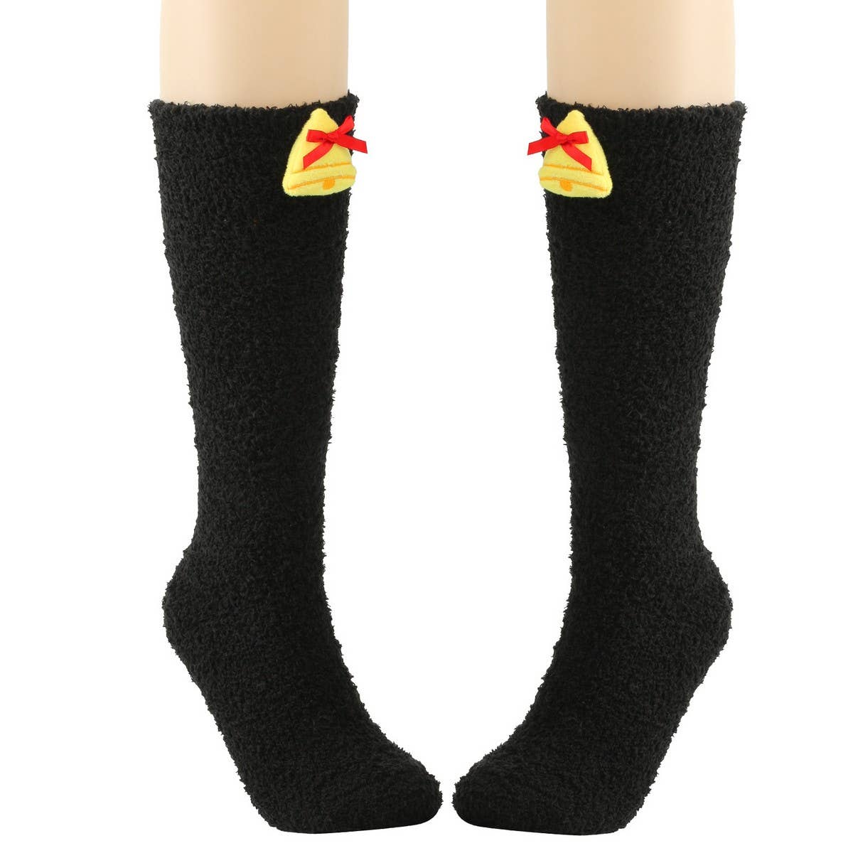 CWMS02684_CHRISTMAS KNEE HIGH SOCKS WARM LEG WARMERS