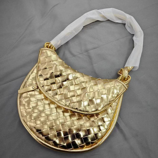 HANDMADE STRAW BAG FASHION ONE-SHOULDER ARMPIT BAG_CWAB1912