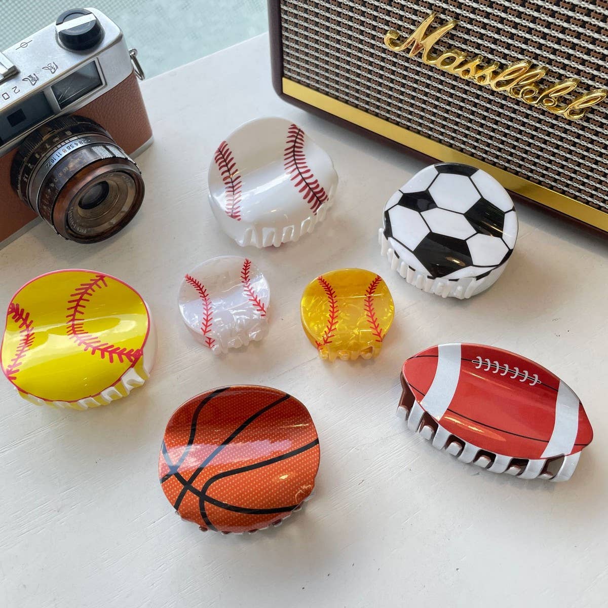 Multi-Sport Hair Claw Clip for Basketball & FootbalCWASC1581
