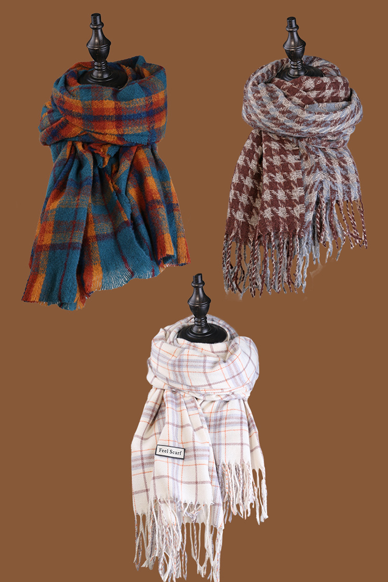 Winter Christmas Scarf for Women - Warm & Stylish