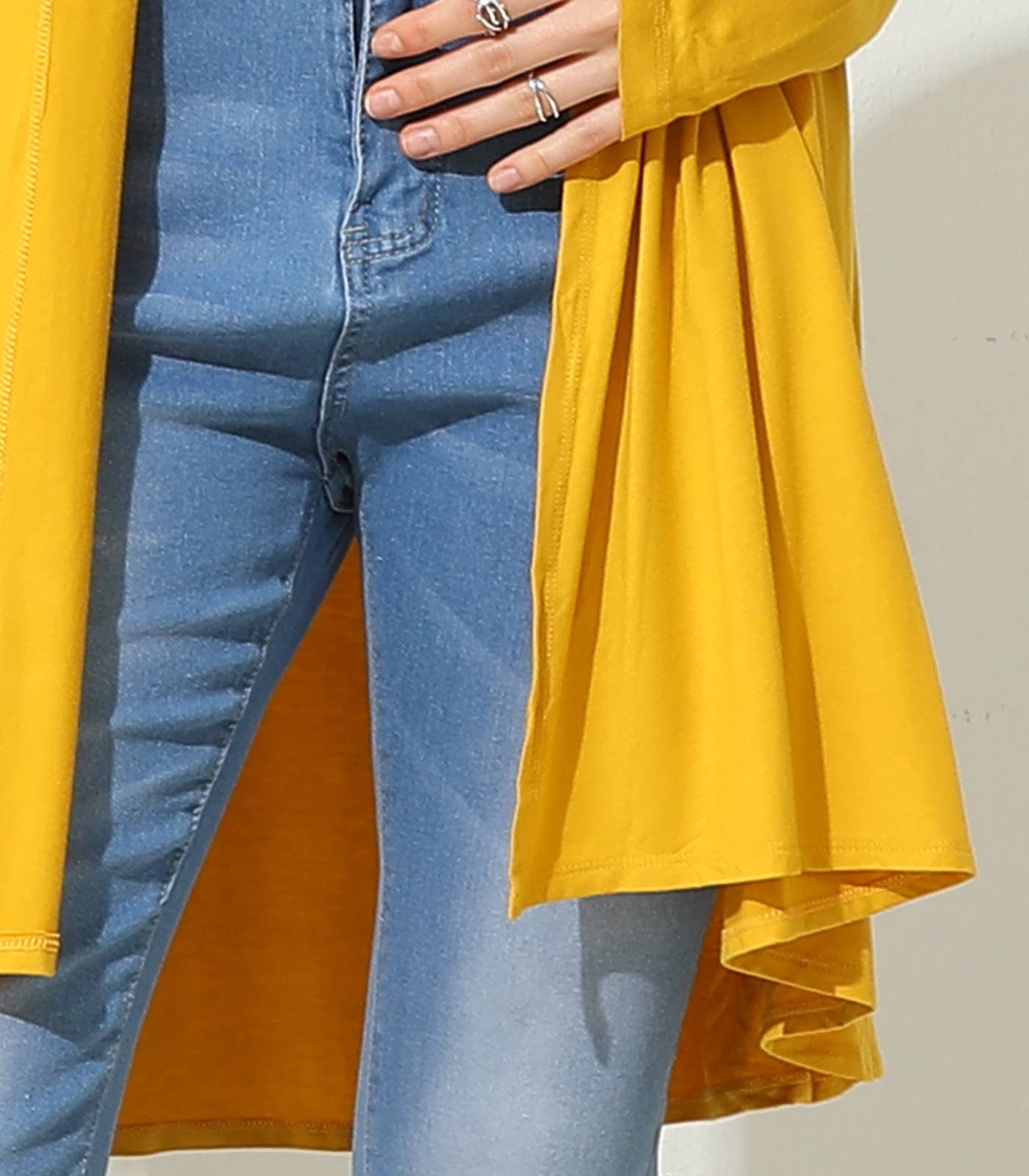 AWTL074_Long Sleeve Casual Open Front Long Cardigan