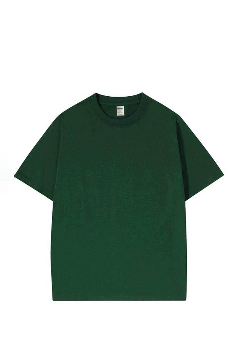 CWTSTS00821_HEAVY COTTON T-SHIRT CUSTOM LOGO UNISEX