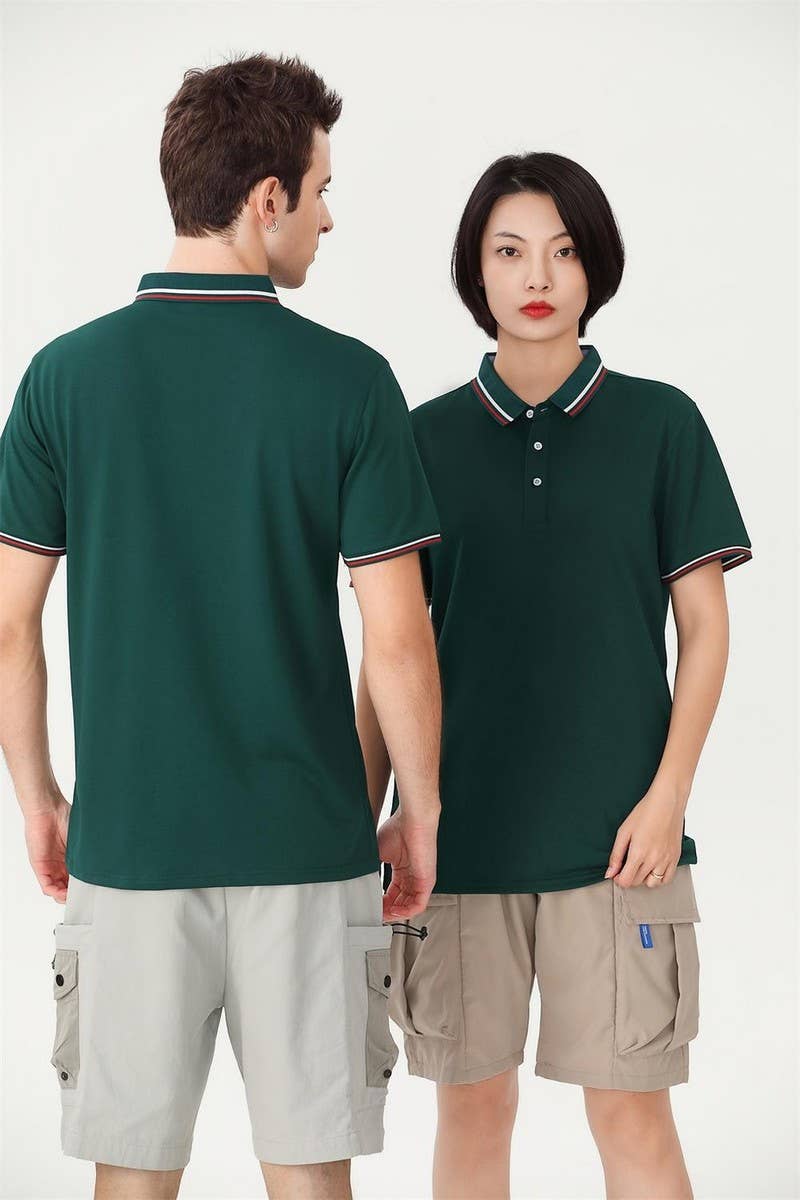 CWTBLS02417_ICE SILK COTTON SHORT SLEEVE POLO SHIRT