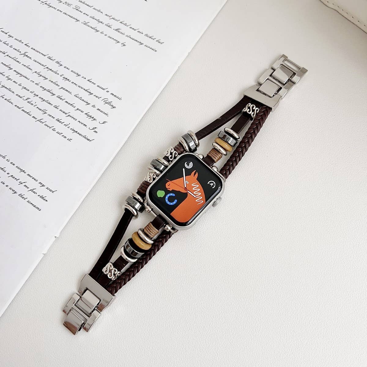 BOHEMIAN WOVEN WATCH STRAP IWATCH9-1_CWWW0037