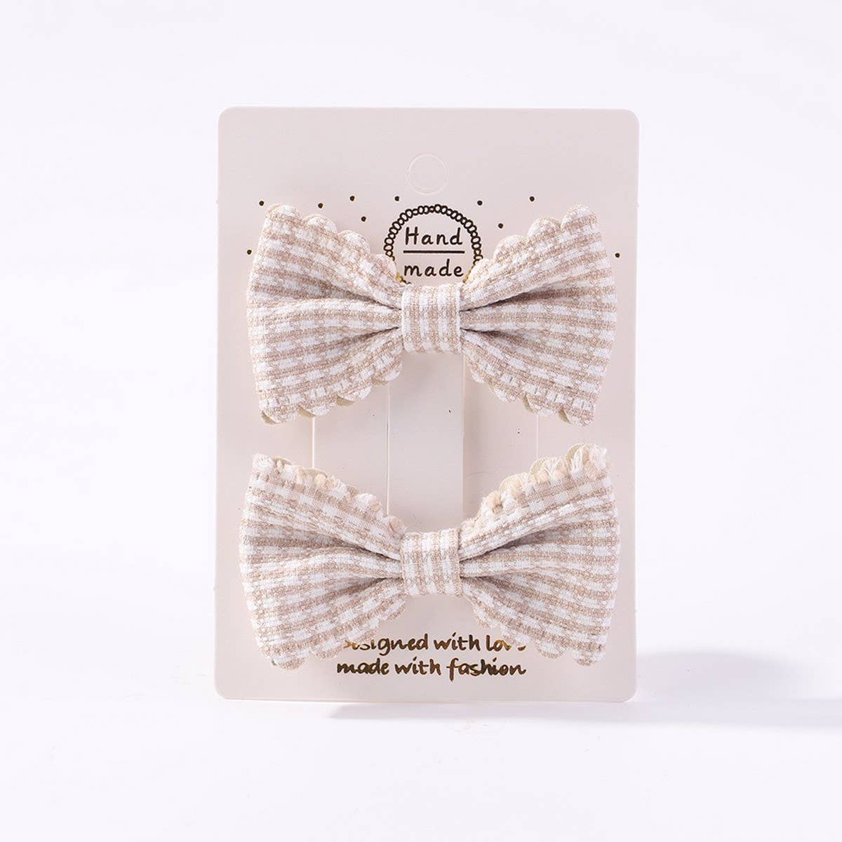 Girls¡¯ Plaid Lace Hair Clips ? Daily & Princess