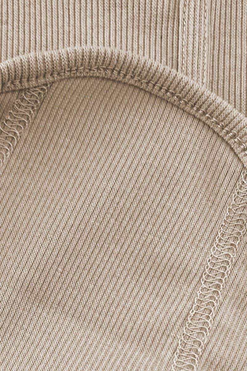 CWTTK0812_RIBBED SOLID HERRINGBONE CAMISOLE TOP