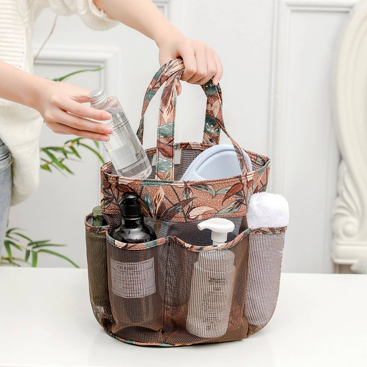 MULTI POCKET PORTABLE MAKEUP BAG WASH BAG_CWAB1721