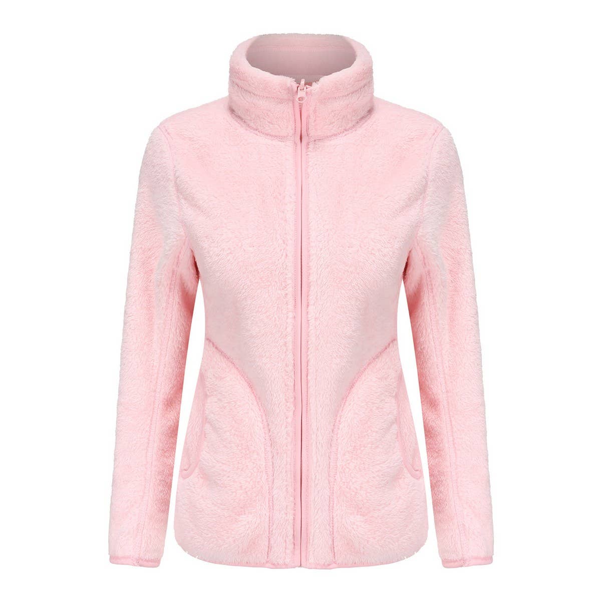 Fleece thickened double fleece cardigan jacket